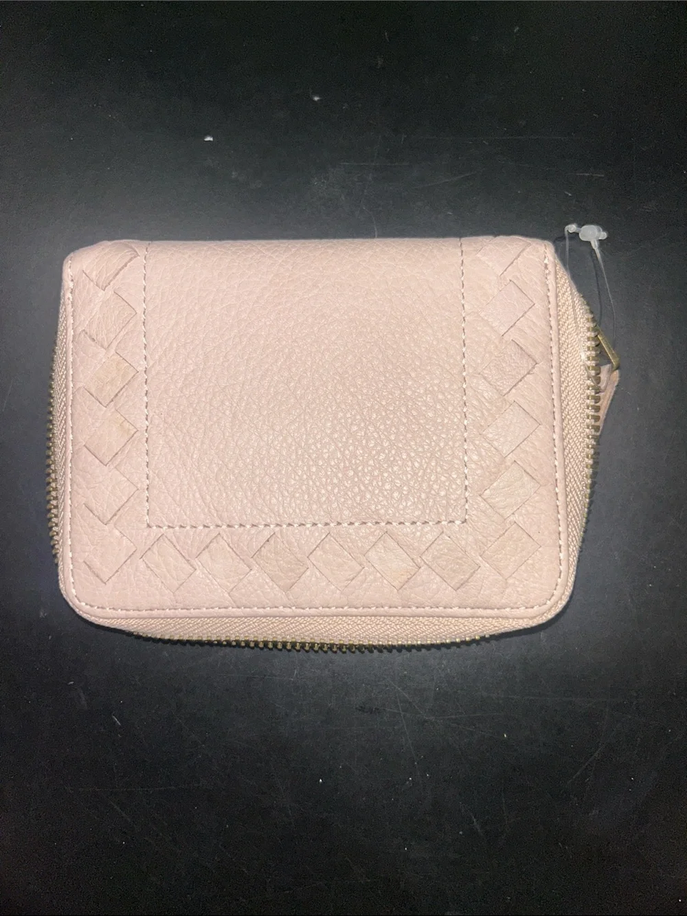 NWOT Anthropologie Liebeskind Berlin Bifold Wallet in Light Pink Leather Z386